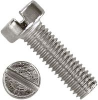Винт с цилиндрической головкой М1,6х20 DIN 84, нержавеющая сталь А2