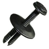 Клипса автомобильная с резьбовым штырьком 1536