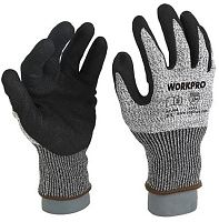 Перчатки с защитой от порезов XL Workpro WP371014