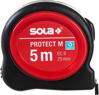 Рулетка 5 м SOLA Protect M PE 525 50570601, магнитная