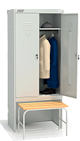 Изображение товара Шкаф для одежды 1850/800/500 мм, Металл-завод ШРК 22-800 ВСК