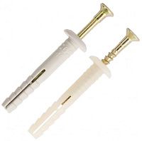 Дюбель-гвоздь 10х220 с потайной головкой TECH-KREP SM-L, оцинкованная сталь