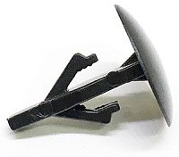 Клипса автомобильная нажимная 143 Клипса автомобильная нажимная 143