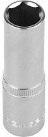 Изображение товара Головка торцовая удлиненная 1/2"DR, диаметр 12 мм Flank ЗУБР 27726-12, Cr-V сталь