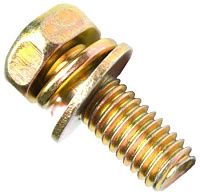 Болт шестигранный М8х1,25х25 мм с шайбой K2106