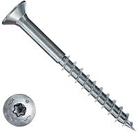 Саморез потай 5х45 мм Fischer FPF II CTP BC 670374, неполная резьба, оцинкованная сталь (200 шт)