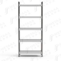 Изображение товара Стеллаж металлический до 500 кг, 5 полок Металл-завод SGR-V 21105-3,0 3000х2100х1000 мм