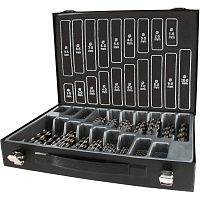 Изображение товара Набор сверл по металлу 1-10 мм HSS-G Terrax by Ruko A214200, 170 шт