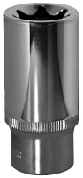 Торцевая головка 3/8"DR, глубокая, внешний TORX Ombra