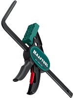 Изображение товара Струбцина пистолетная быстрозажимная Kraftool GT-160/60 для надежной фиксации шин