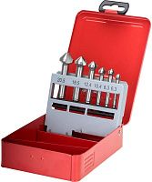 Набор зенковок 6,3-20,5 мм, 6 шт HSSE-Co5, DIN 335C Ruko 102152E, 90°