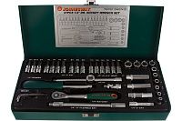 Набор торцевых головок 1/4"DR, диаметром 4-13 мм, с аксессуарами Jonnesway S04H2141S, 41 штука