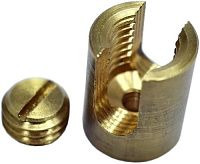 Клемма заземления М6 (EZ 4571310), латунь