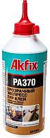 Клей полиуретановый водостойкий для дерева 500 гр Akfix PA370 GA3705, прозрачный 