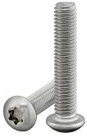 Винт с полукруглой головкой М4х12 ISO (DIN) 7380-1 TX20, нержавеющая сталь А4