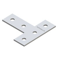 Пластина соединительная Т-образная для профиля 38-41 4F5 TERMOCLIP
