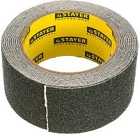 Лента клейкая противоскользящая 50 мм 5 м Stayer ProTape 12270-50-05, чёрная