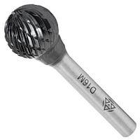 Изображение товара Борфреза твердосплавная с покрытием 12x10x51 форма D DIN 8033 ВК8 Волжский Инструмент 5604023, в упаковке