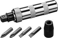 Отвертка ударно-поворотная с насадками Stayer Master 2565-H6, 6 предметов