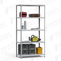 Стеллаж металлический 1800/1000/500 мм, Металл-завод СТФУ 1035-1,8
