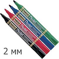 Перманентный маркер Pentel N850 2 мм