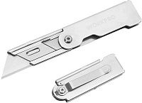 Нож складной с трапецевидным лезвием Workpro WP211001