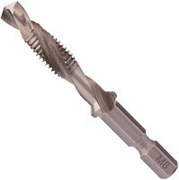 Изображение товара Метчик комбинированный М6х1 мм H-Tools 270017EHT быстрорежущая сталь