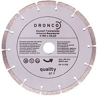 Диск алмазный универсальный 180х2,4х7х22,23 мм DRONCO ST7 4180485