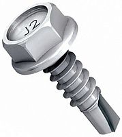 Саморез кровельный с увеличенным фланцем по металлу JT2-3-5,5х32 мм EJOT 3983500997, углеродистая сталь SAE 1022