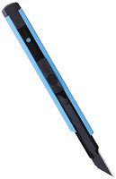 Нож для графических работ с отламывающимися лезвиями 9 мм 30° Workpro WP212012, синий
