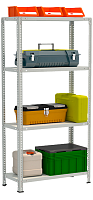 Стеллаж металлический до 150 кг, 4 полки Металл-завод СТФ 734-2,2 2200х700х300 мм