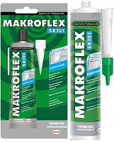 Герметик силиконовый санитарный Makroflex SX 101