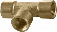 Тройник соединительный внутренняя резьба 1/4"NPT Jonnesway PFT-2 49669