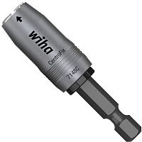 Держатель длина 60 мм, E1/4" для бит 1/4" Wiha CentroFix Force 39133 серия 7148CF, сталь