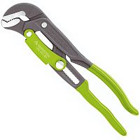 Ключ трубный 1" с быстрой регулировкой S-губки 0-42 мм L-325 мм DIN 5234 CrV Rennsteig RE-13020102