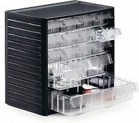 Кассетницы с прозрачными ячейками Treston, серия 550 и 290