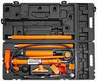 Изображение товара Набор гидравлического инструмента для кузовного ремонта 10 тонн Ombra OHT918N, 17 штук