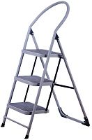 Стремянка на 3 ступени с резиновым ковриком 100503