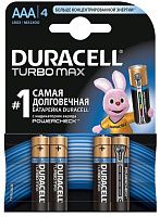Изображение товара Батарейка Duracell Turbo Max LR03 BL4