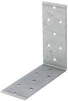 Уголок крепежный 100х100х60 мм Gah Alberts 353063, оцинкованная сталь