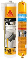Изображение товара Герметик силиконовый огнестойкий 300 мл SIKA Sikasil-670 Fire 590348 серый