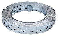 Лента перфорированная прямая ОЛП 14х0,5 мм (5 м), оцинкованная сталь