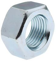 Гайка с мелкой резьбой М24х2 DIN 934, класс прочности 6, оцинкованная сталь