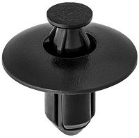 Клипса автомобильная нажимная с фиксатором 2661 Клипса автомобильная нажимная с фиксатором 2661