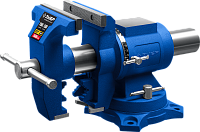 Изображение товара Тиски слесарные многофункциональные ЗУБР Эксперт-3D 150 мм