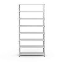 Изображение товара Стеллаж металлический 2000/1000/500 мм, до 200 кг, 8 полок, Металл-завод СТФ 1058-2.0