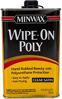 Защитное покрытие полуматовое Minwax Wipe-On Poly 473 мл 4091