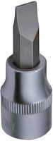 Насадка торцевая 1/4"DR с вставкой-битой SL6,5 L-25 мм, Jonnesway S10H265