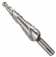 Сверло по металлу ступенчатое 6-37 мм, HSS-Co5 NextGeneration Ruko 101060E, кобальтовое