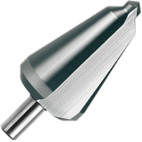 Сверло по металлу конусное 36 - 50 мм прямая канавка увеличенное Bucovice 542500, сталь HSS